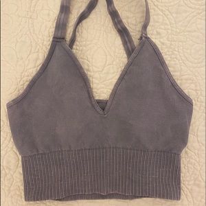 Free People Good Karma Crop Sportsbra